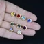 Pin Cài Áo HimHip Đá Nhiều Màu Sang Trọng HKCC Đính Phale 0.8cm