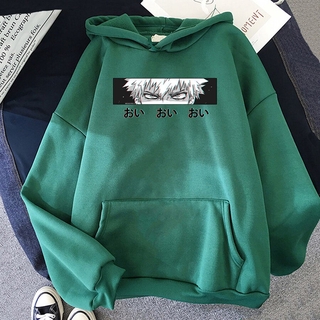 Áo Hoodie In Hình Bakugou Katsuki Phong Cách Anime My Hero Academia