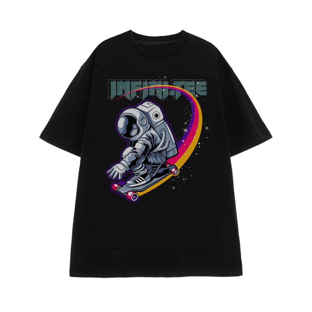 Áo thun INFINITEE Fni0873, Thun 100% Cotton - form rộng Unisex.