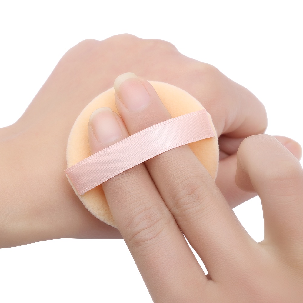 Set 5 Mút Tán Kem Nền Hình Tròn Siêu Mềm Chuyên Nghiệp