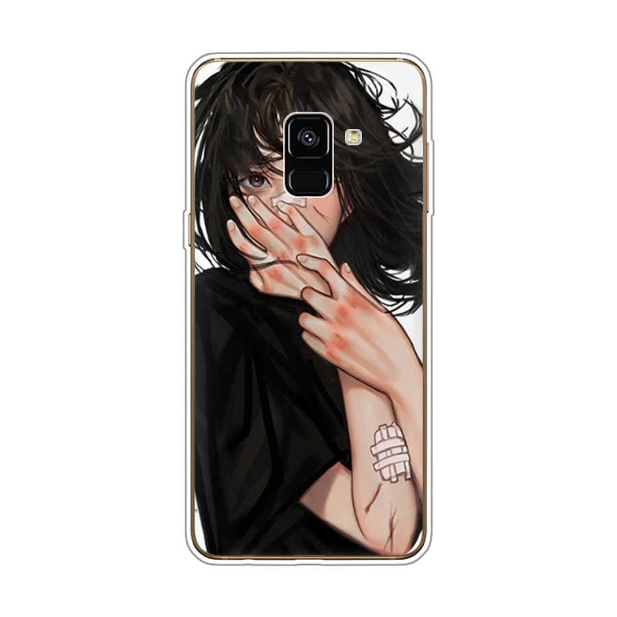 Ốp Điện Thoại TPU Dẻo In Họa Tiết Độc Đáo Thời Trang Cho Samsung Galaxy A8 plus 2018 A6 2018 plus