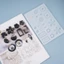 Unstop * Pha Lê Nhựa Dính Khuôn DIY Trang Sức Mặt Dây Chuyền Khuôn Handmade Đa Phong Cách Bông Tai Bông Tai Danglers Khuôn Silicon