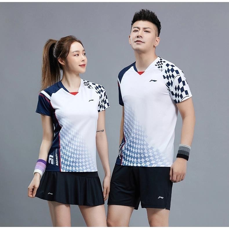 Bộ Đồ Thể Thao Mùa Hè 2022 Li Ning Mới Phù Hợp Với Nam Và Nữ Thoáng Khí Thấm Hút Mồ Hôi