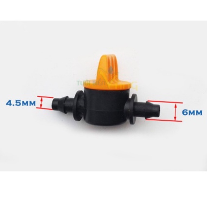 10 van sino Van Khởi Thủy, Van Khóa Ống 6m 2 đầu ngạnh- Nối ống Phun mưa, nhỏ giọt