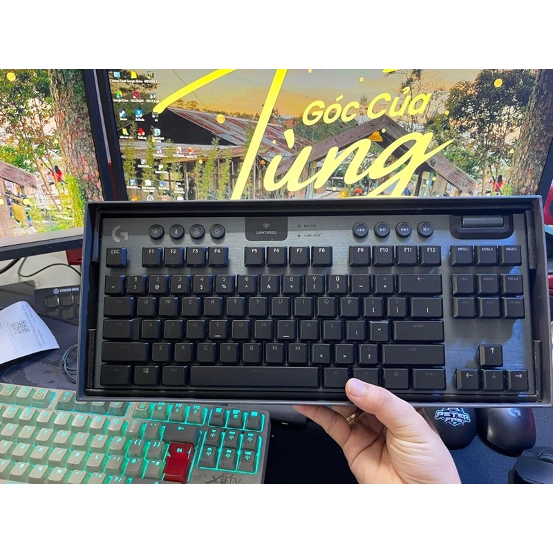 Bàn phím cơ không dây Logitech G913 TKL Lightspeed wireless - hàng chính hãng | BigBuy360 - bigbuy360.vn