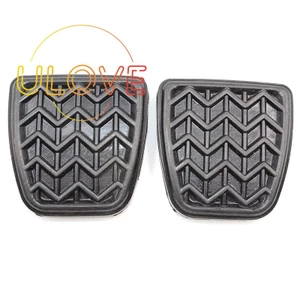 Set 2 vỏ bọc bàn đạp phanh bằng cao su chuyên dụng cho xe hơi Toyota Camry Hilux Vigo Kun