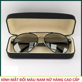 Kính mắt đổi màu đi ngày và đêm gọng dẻo hàng cao câp tròng thủy tinh dành cho cả nam và nữ dáng đẹp mẫu mới