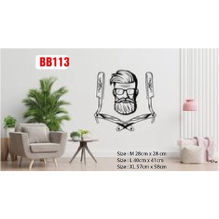 Decal dán làm đẹp cửa tiệm Barber và Salon, thu hút khách hàng, tạo điểm nhấn cho cửa tiệm, tăng doanh thu P8