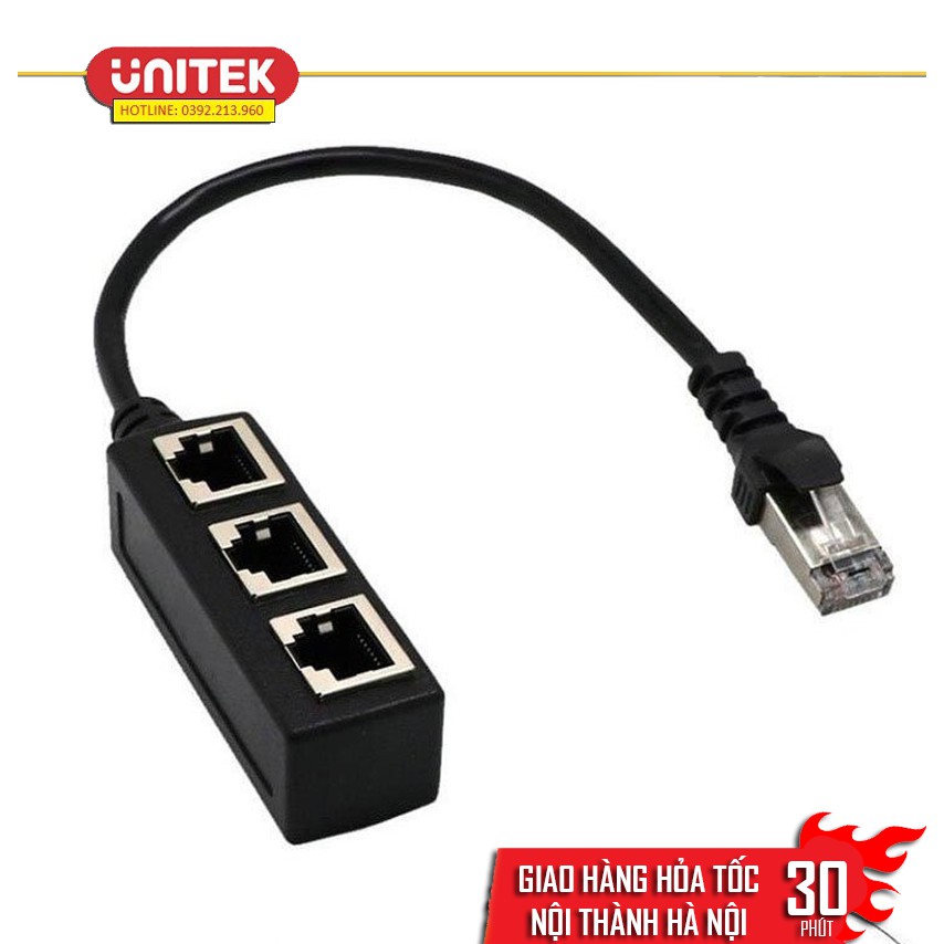 Bộ Chia Cổng Mạng LAN RJ45 1 Sang 3 Cổng | Shopee Việt Nam