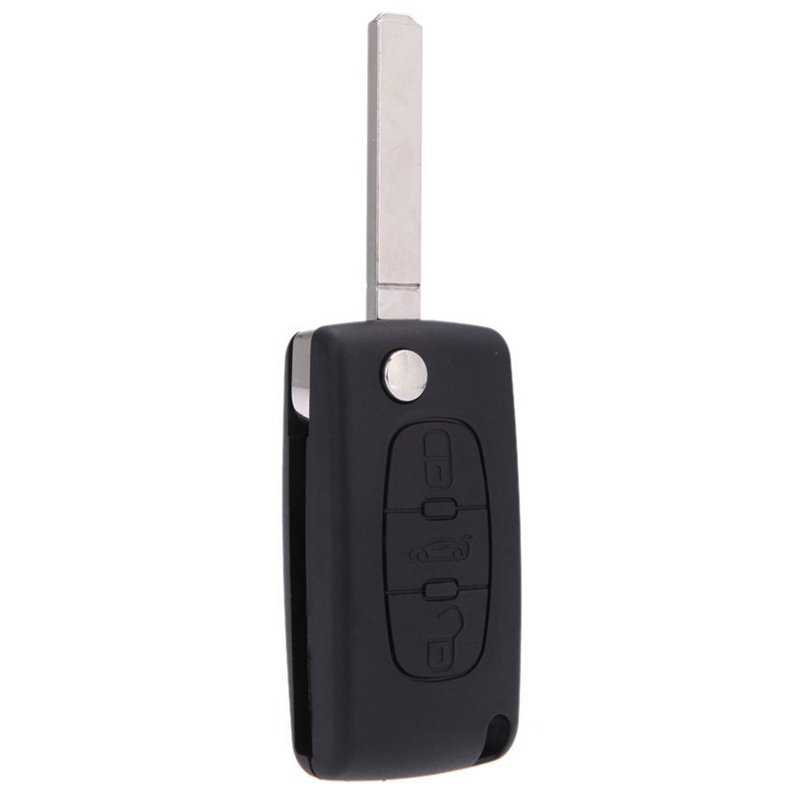 Vỏ chìa khóa điều khiển từ xa 3 nút cho xe PEUGEOT 407 307 308 607