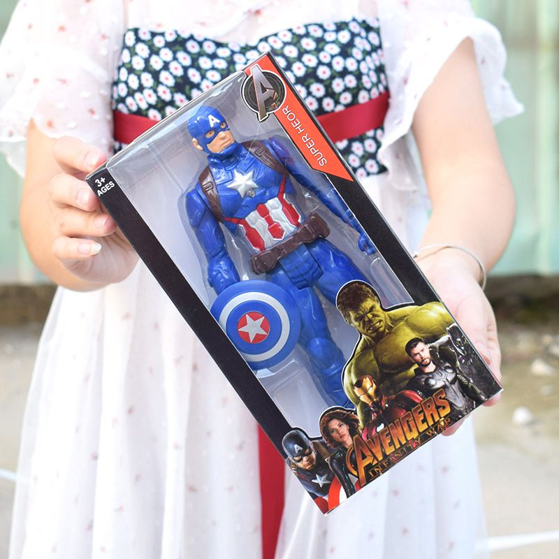 DISNEY Mô hình nhân vật siêu anh hùng Marvel 20cm