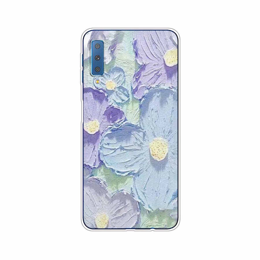 Ốp Điện Thoại TPU Dẻo In Họa Tiết Độc Đáo Thời Trang Cho Samsung Galaxy a7 2015 a7 2016 a7 2017 a7 2018