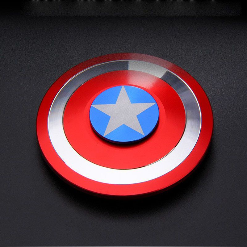 Con Quay Đồ Chơi Spinner BằNg HợP Kim HìNh Captain America