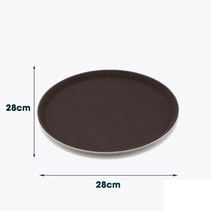 Khay phục vụ tròn dày cao cấp chống trượt phục vụ, quán bar,cafe nhà hàng