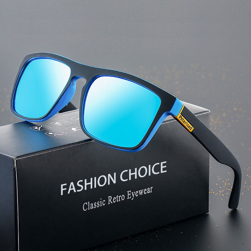 Sport / Fish QuikSilver Kính Râm Đen Tròng Phân Cực Hình Chữ Nhật Che ...