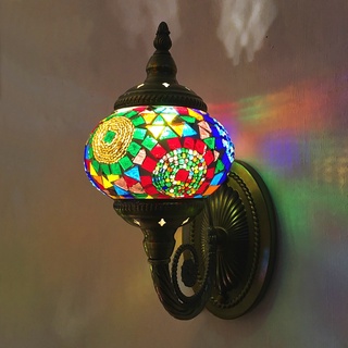 Mới Đèn Gắn Tường Trang Trí Phong Cách Mosaic Lãng Mạn