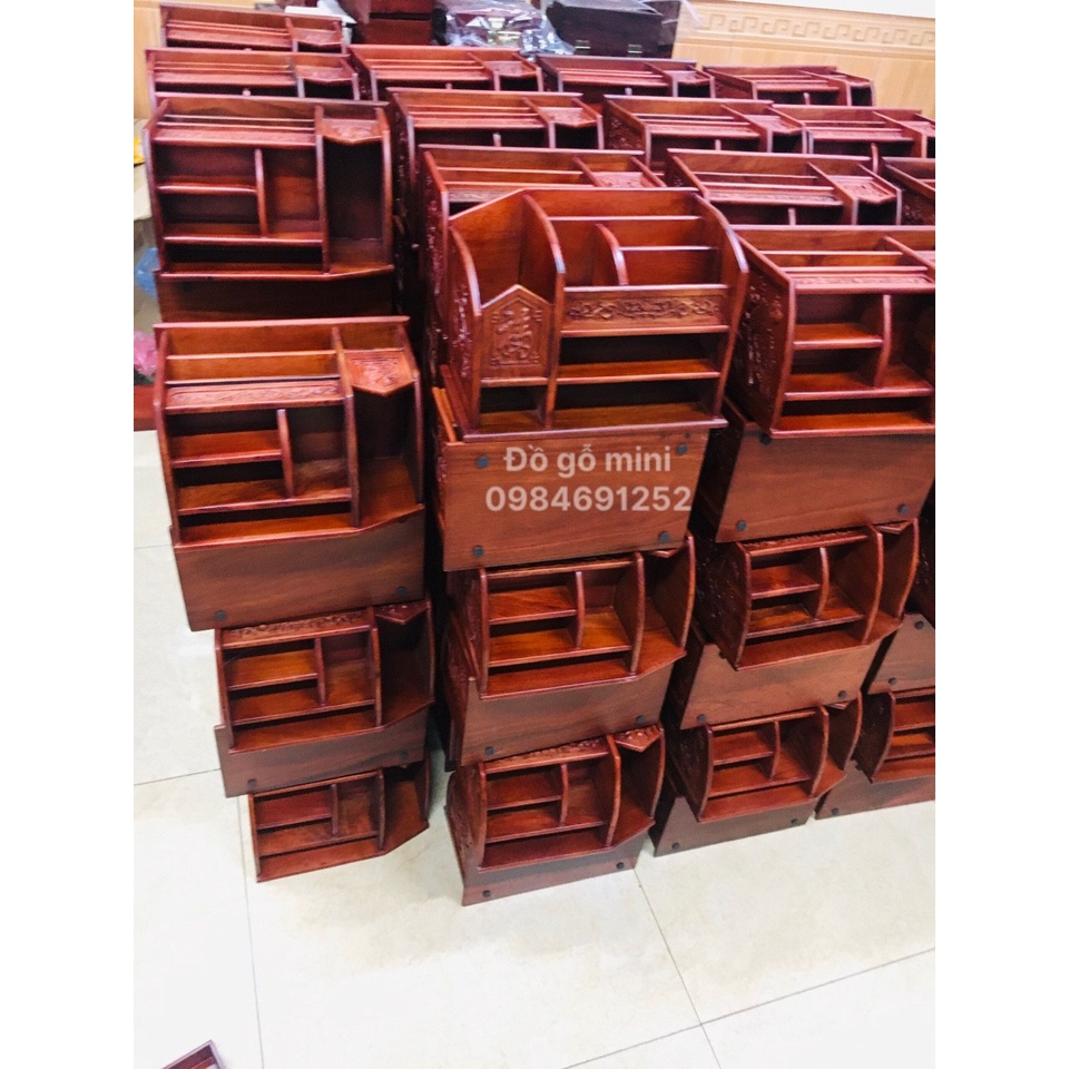 HỘP ĐỰNG ĐA NĂNG - GỖ HƯƠNG CAO CẤP SANG TRỌNG - TINH TẾ - ĐẲNG CẤP Sản Phẩm Phù Hợp Dành Cho Bàn Làm Việc-Phòng