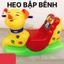 THÚ BẬP BÊNH ĐA DẠNG CHO BÉ ( HEO , GÀ , CHÓ , HƯƠU , DÊ , CHÓ MỚI , VỊT , CHUỘT , VOI , NGỰA ,... ) ( GIAO NGẪU NHIÊN )