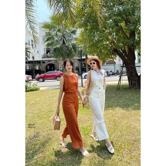 Đồ bộ nữ, bộ đũi nữ, đũi tơ xước, bộ đũi sát nách quần dài, có size 40-70kg, hàng chính hãng, đồ đi biển