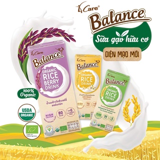 Sữa Gạo/ Ngũ Cốc Hữu Cơ 4Care Balance 180ml - XanhSam Natural & Organic