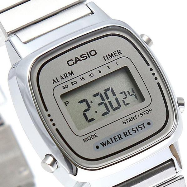 Ảnh Đồng hồ nữ dây kim loại chính hãng Casio LA670WA-7DF 3