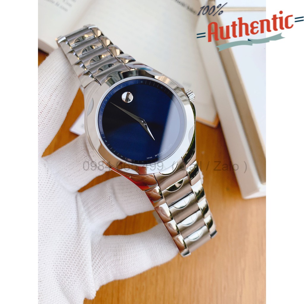 ng H Nam Movado Luno Quartz Blue 0606380 Shopee Vi t Nam