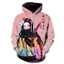 SY3 Anime Demon Slayer Áo Hoodie dài tay Áo dáng rộng Nezuko Kimetsu no Yaiba Áo Hoodie Plus SIze YS3