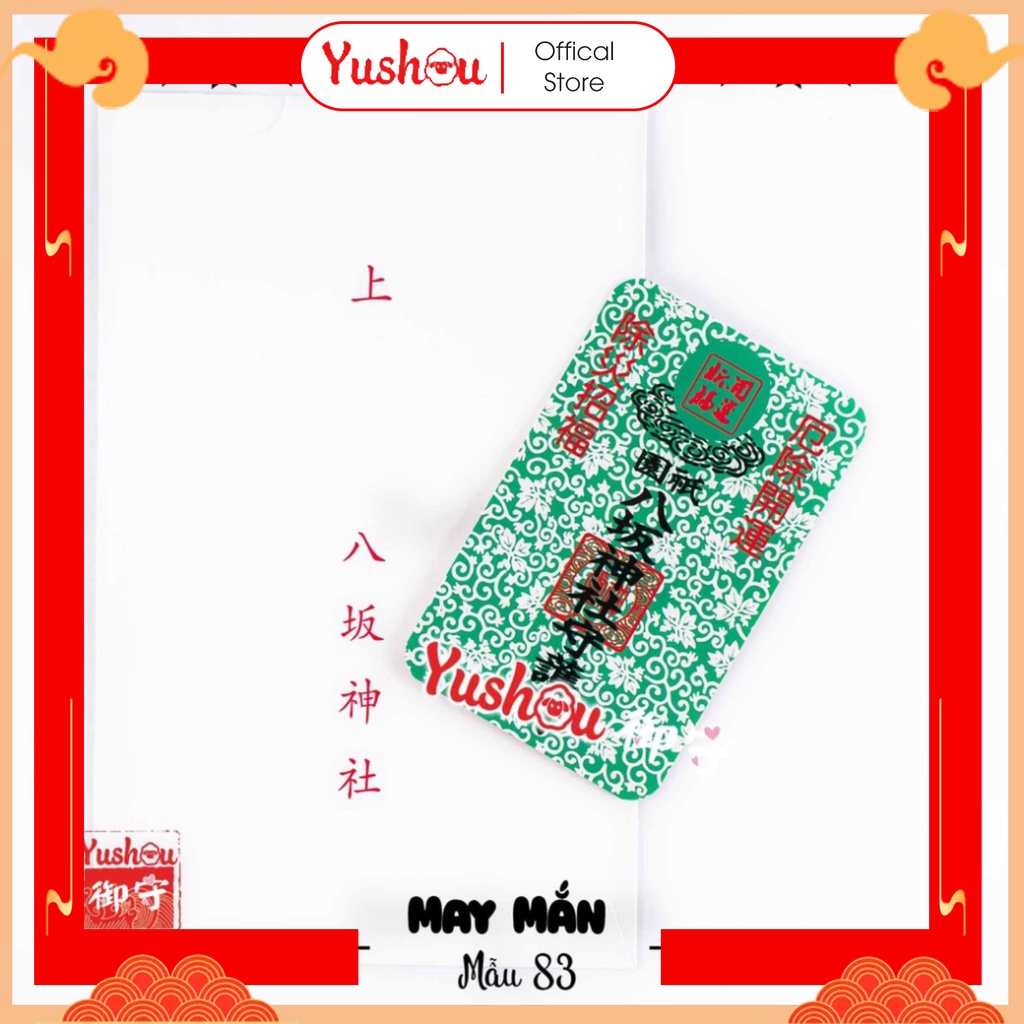 Thẻ Phước Yushou May Mắn - Thẻ để ốp điện thoại, Có sẵn, Quà tặng ý nghĩa