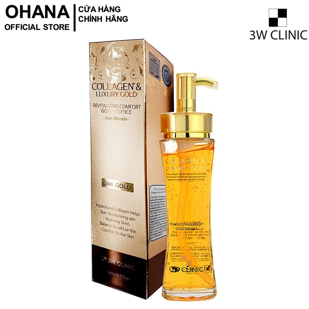 Gold essence. 3w Clinic Collagen & Luxury Gold Revitalizing Comfort Gold Essence 150 мл.. 3w Clinic Collagen Luxury Gold. 3w Clinic Collagen Luxury Gold Essence. 3w Clinic Collagen & Luxury Gold Revitalizing Comfort Gold Essence эссенция для лица.