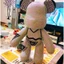 Gói đá trang trí gấu bearbrick nhiều màu sắc
