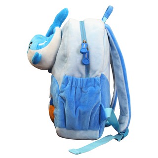Balo mẫu giáo Smartkids Cushy-Dolphin Xanh dành cho bé 3-5 tuổi,trẻ mẫu giáo,đáng yêu,dễ thương B-12-104