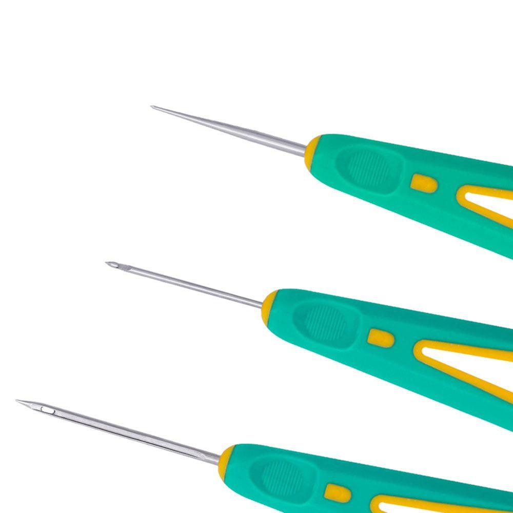 Dụng cụ sửa chữa giày SMILE May có tay cầm cao su Kim Awl Cone