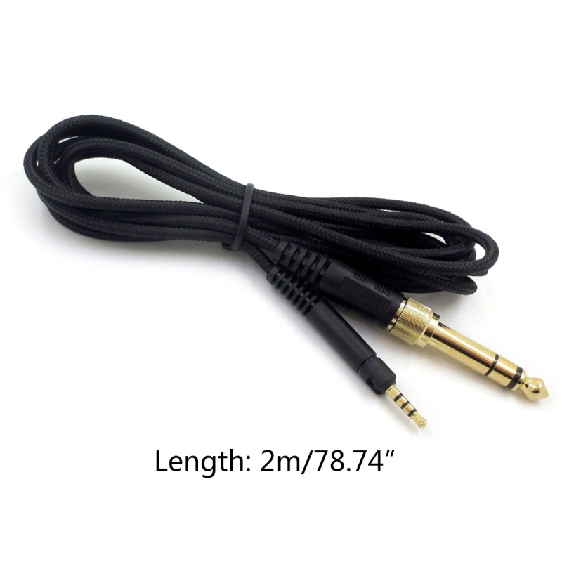 Dây cáp tai nghe thay thế giắc cắm 3.5mm sang 2.5mm cho Sennheiser- HD598 HD599 HD569 HD579 HD518