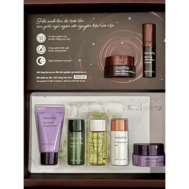 INNISFREE VIP KIT SET 2021 + Bonus quà tặng kèm | Shopee Việt Nam