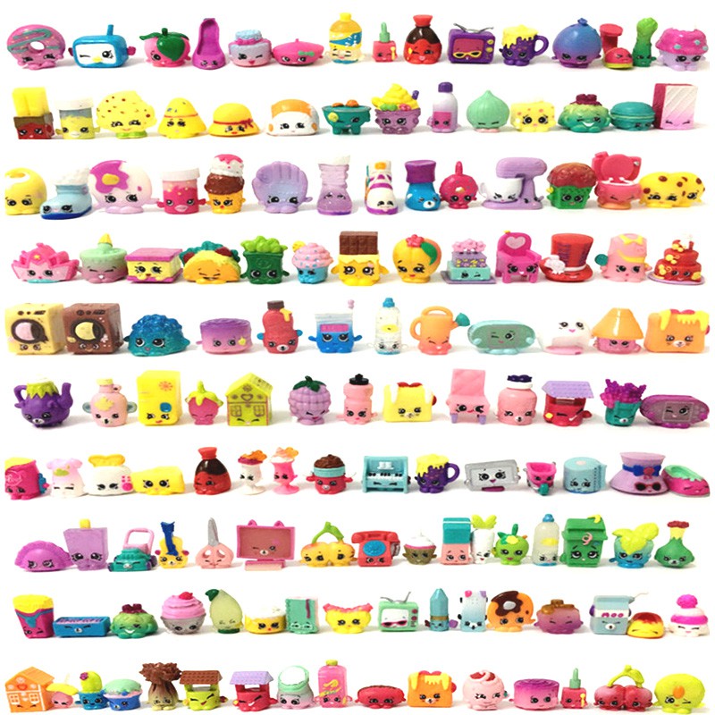 Bộ 50 Shopkins Series 1-6 Mini Moose Shopkin Mô hình búp bê sưu tập ...