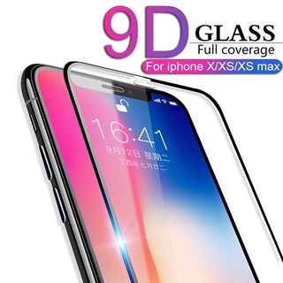 Kính Cường Lực 9D Trên Dành Cho iPhone Air 11 12 13 14 15 16 E17 Pro Max XS Max X XR 8 7 6s 6 Plus 12 Mini SE 2020 Kính Bảo Vệ Màn Hình