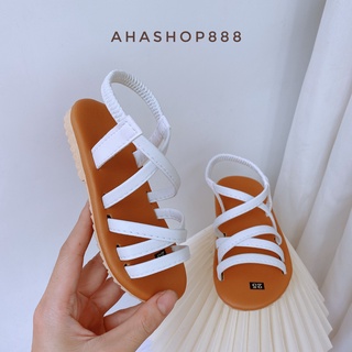 Sandal Quai Hậu Dây Mảnh Thời Trang Có Chun Sau Cho Bé gái 2-4 Tuổi K154