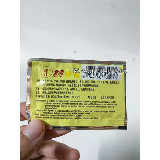 JINDI GÓI VÀNG a NẤM TRẮNG CHO CÁ