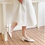 Giày Mery Jane Nữ 3 Phân Mũi Vuông, Guốc Cao Gót Đế Vuông 3cm Da Mềm Annmodels_1004QNTXM