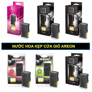 Nước hoa AREON - Nước Hoa Ô Tô Kẹp Cửa Gió Khử Mùi Xe Hơi