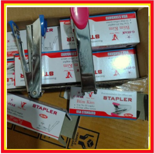 [Giá Kho]-Bấm Kim Inox Gstar 902 Số 10-Ghim Bấm siêu bền | Shopee Việt Nam