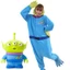 Người ngoài hành tinh Unisex Trang phục hóa trang Onesie Đồ ngủ Váy lạ mắt Bộ đồ ngủ