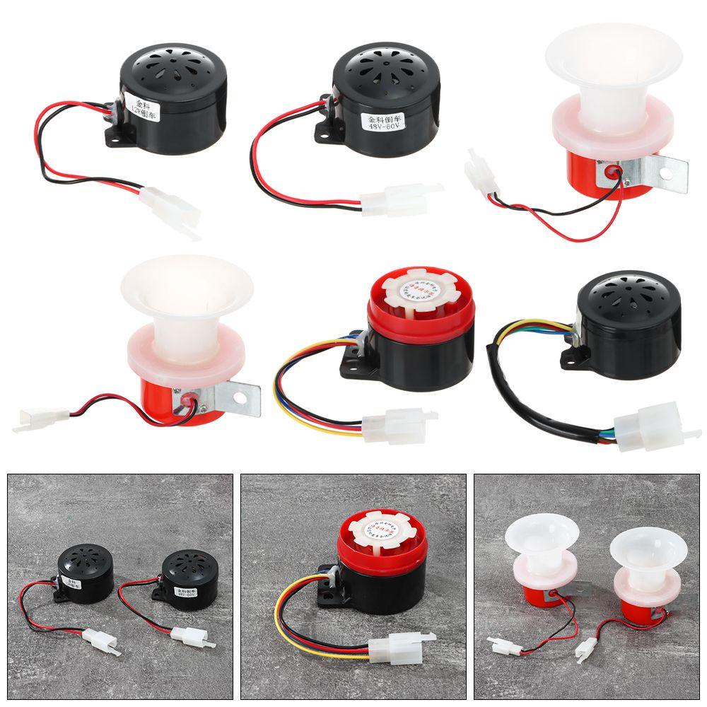 Bộ còi đảo chiều sừng tròn chống nước 12V/60V, 1.5A, 105dB