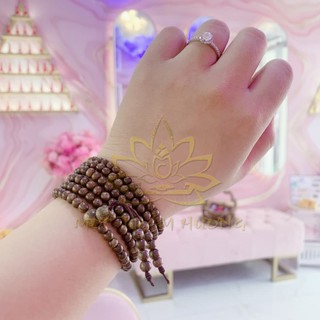 Vòng Tay Trầm Hương Chuỗi Tràng 216 Hạt 4mm Trầm Tốc Việt - Mộc Trầm Hương MTH