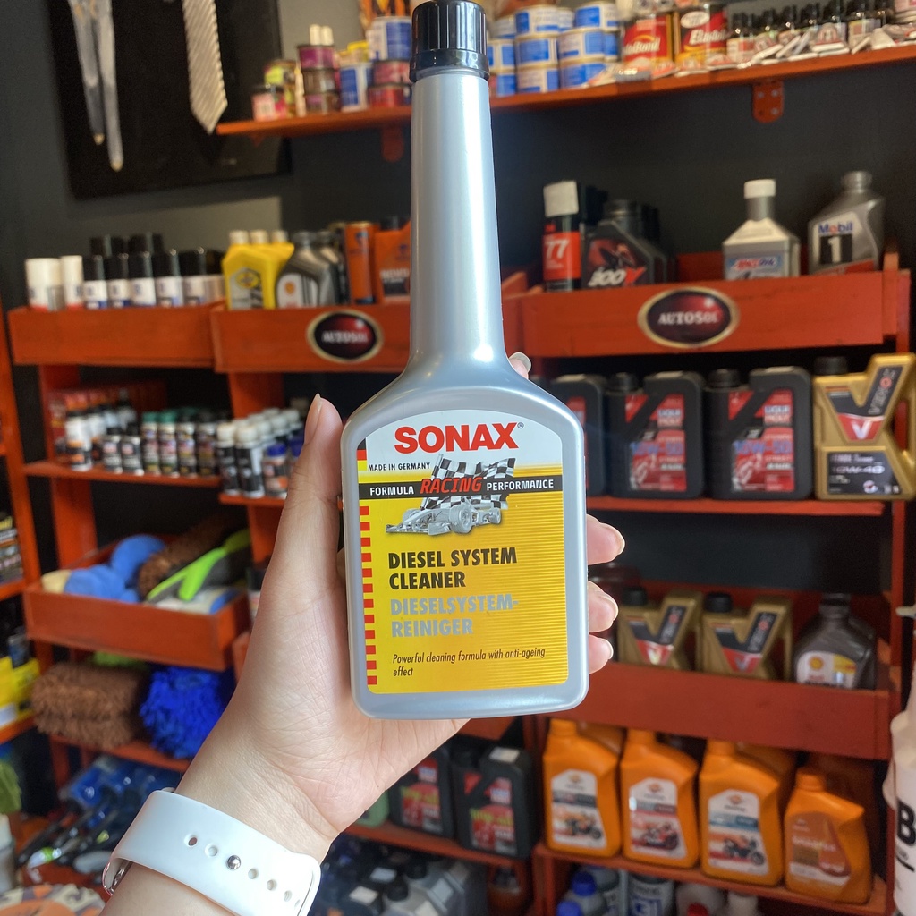 Phụ Gia Súc Béc Dầu Ô Tô Sonax Diesel 250ml 518100