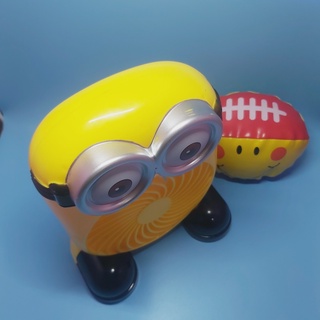 Quạt Sạc để bàn  Hình Minion CYX-8736 xài 2 chế độ - quat sac dien - quạt mini
