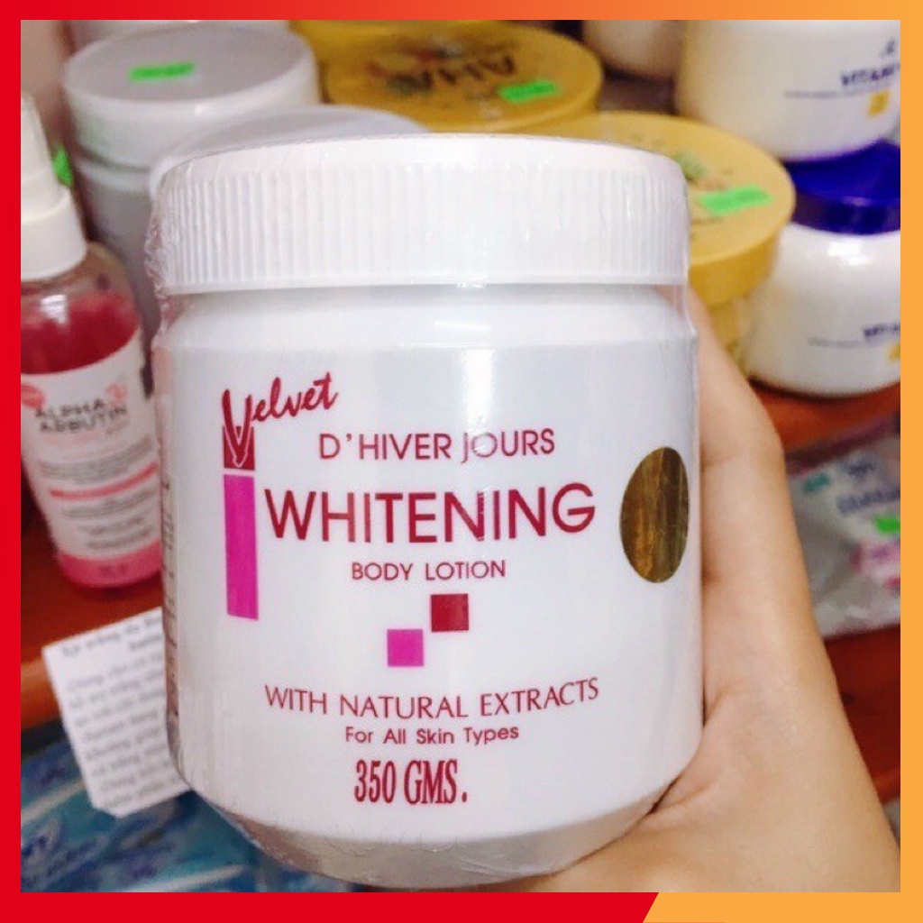 [Chính Hãng] Kem Dưỡng Trắng Body Velvet Thái 350g - 1 Hộp