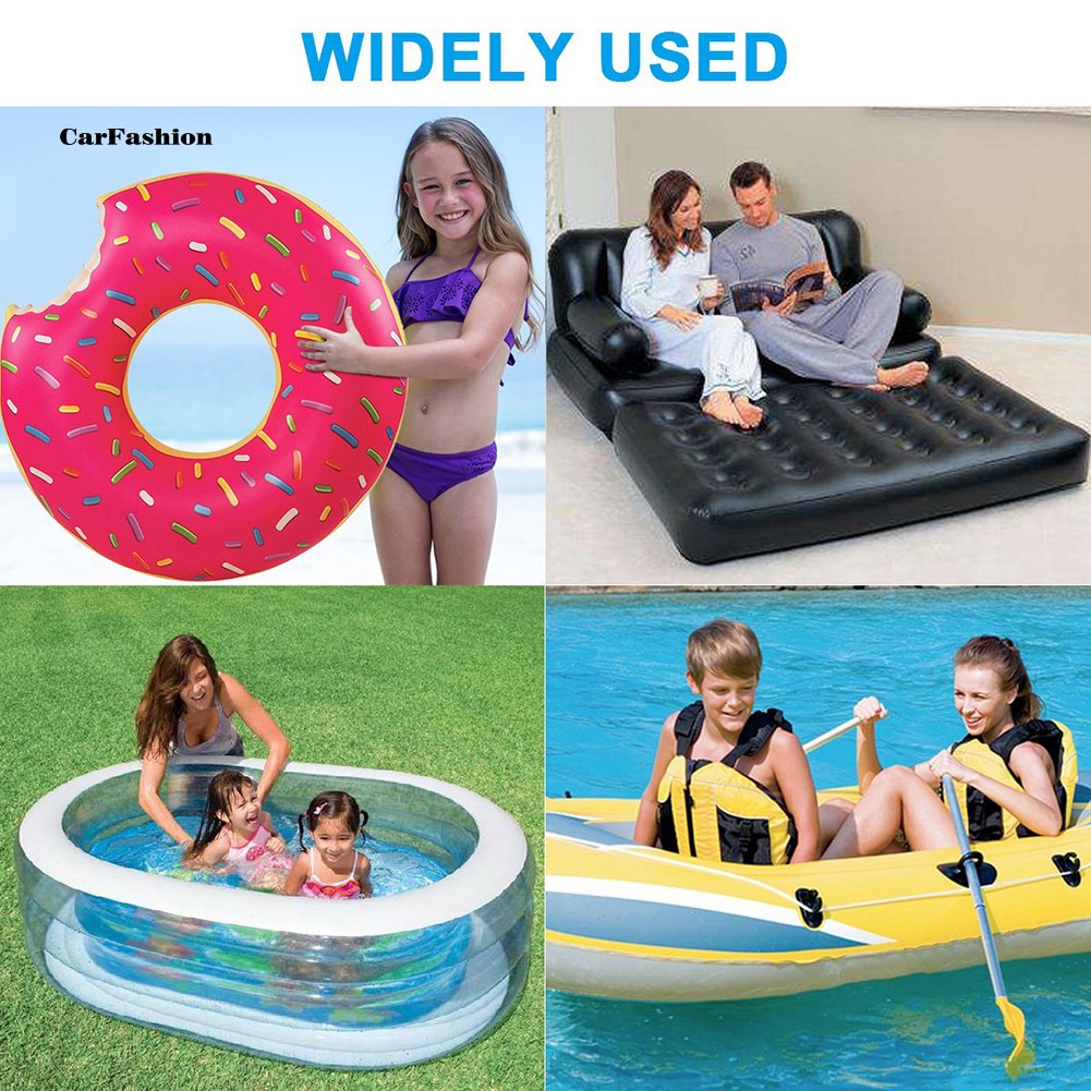 CAFS_AC Electric Air Pump Inflatable Mattress Bed Boat Pool Quick Inflator UK Plug