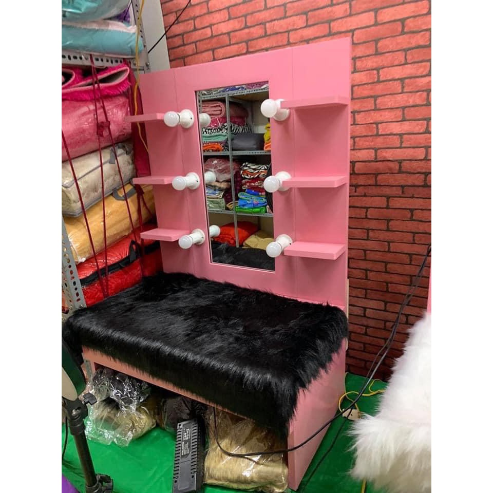THẢM LÔNG LÓT BÀN TRANG ĐIỂM - THẢM LÔNG TRẢI BÀN GIÁ RẺ 50CM X 80CM