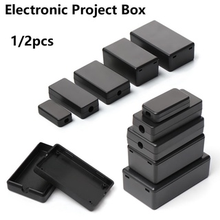 ASDFGER 1 / 2 Chiếc Vỏ Chống Thấm Nước Dự Án Đen 5 Kích Thước Dụng Cụ DIY